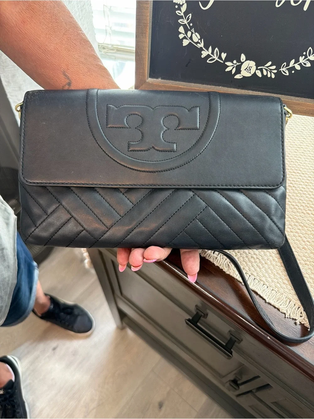 Tory Birch Quilted Cross Body